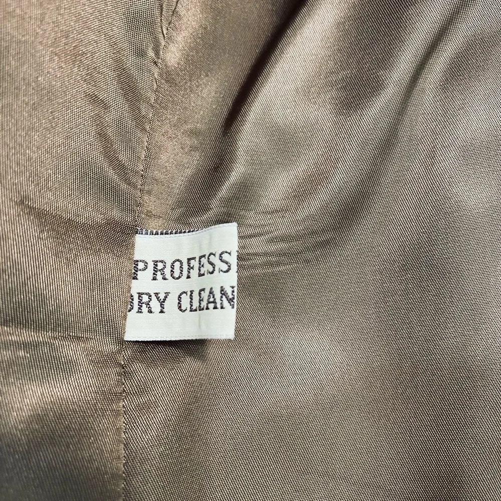 Jeffery Banks for Lakeland Size 46 Brown Ultra Suede Sports Coat Blazer